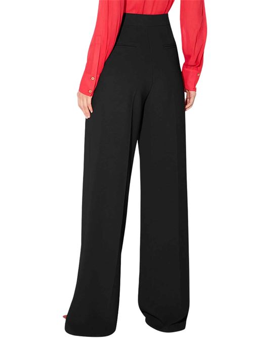 Pantaloni ampi in crêpe Elisabetta Franchi | PA20267E2110